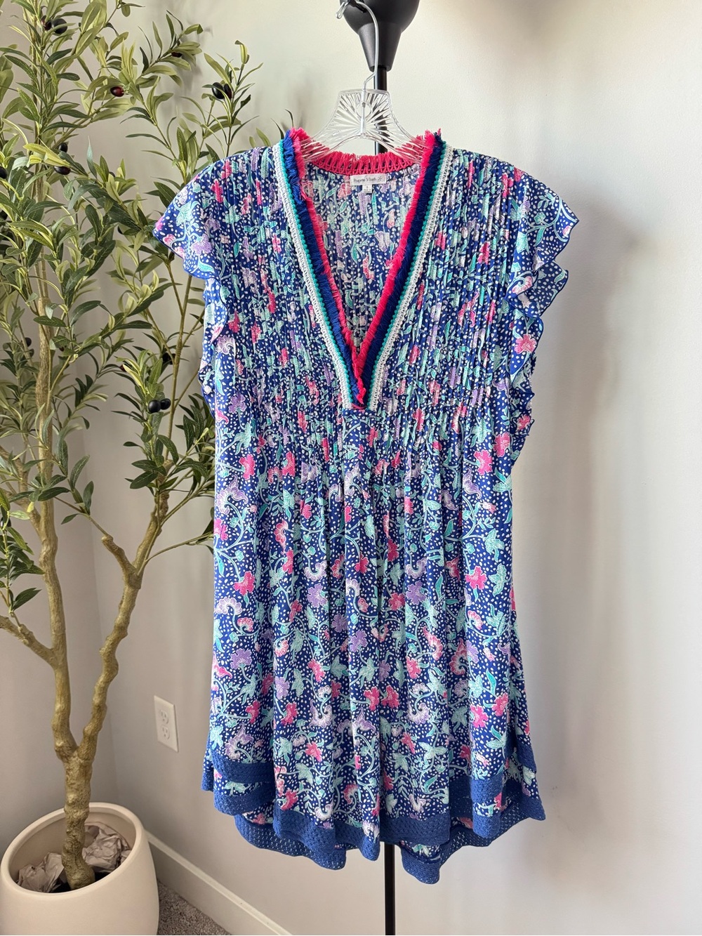 Poupette St. Barth Sasha Mini Dress - Picture 2 of 7